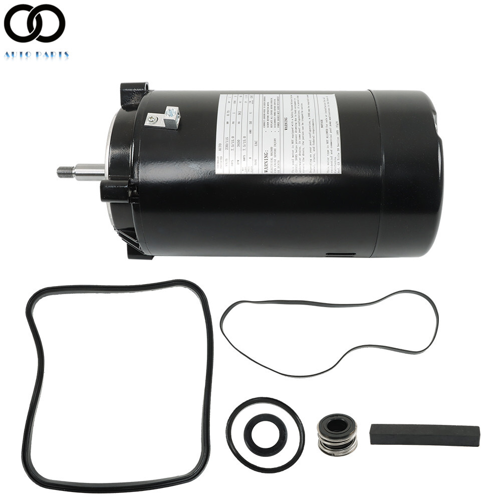 1HP UST1102 Pool Pump Motor&Seal Kit For Hayward Max Flow 3450 RPM gallery