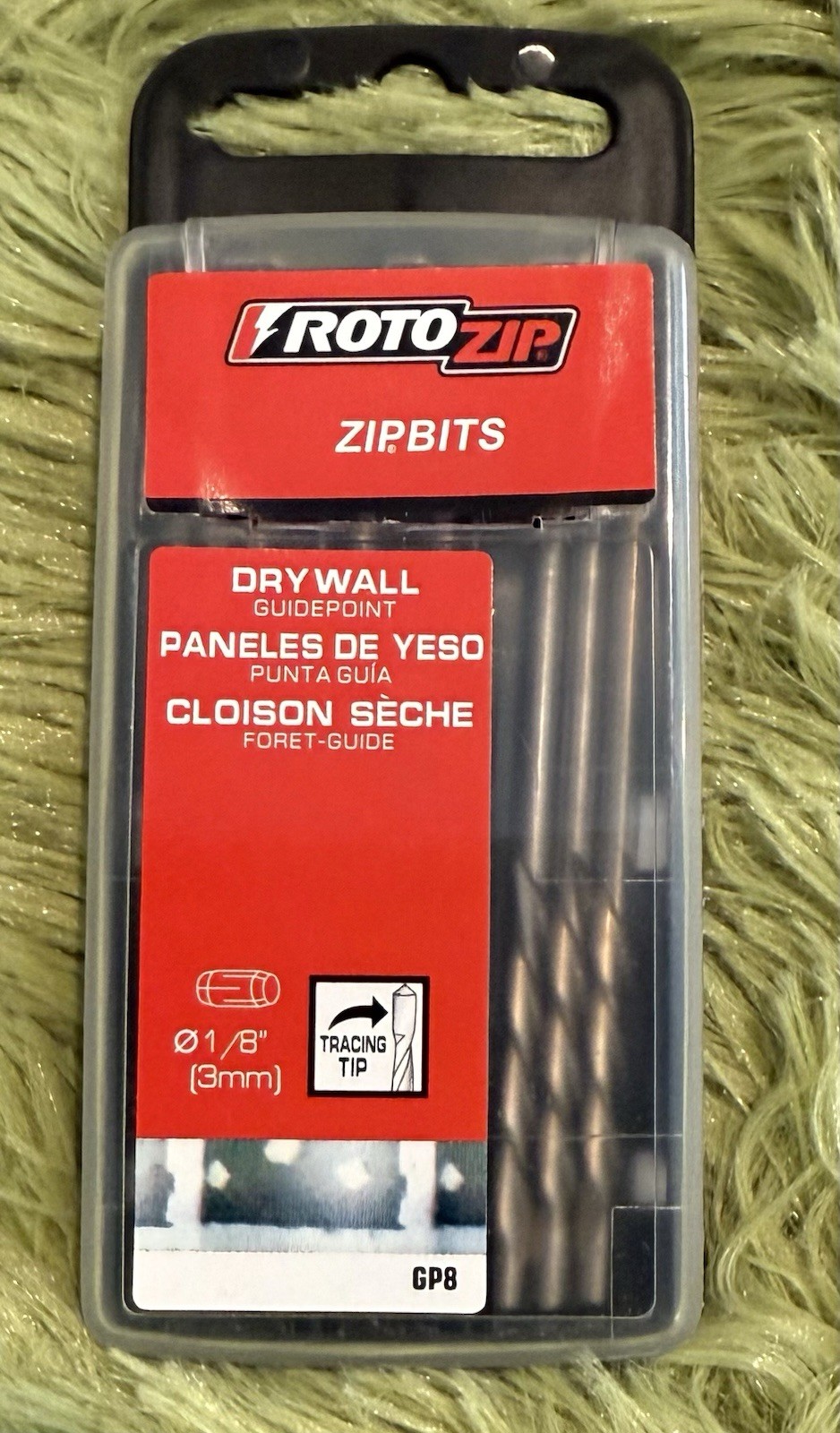 New 8 Pack RotoZip GP8 1/8" Guide Point Zip Bit gallery