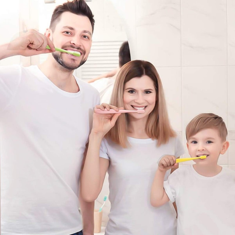 Extra Soft Toothbrush for Sensitive Teeth, Upgraded 10000 Ultra Soft Bristles gallery