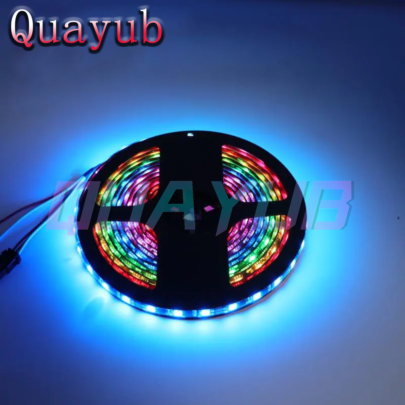 5M 300 LED Strip Light 3528 SMD 300leds RGB Ribbon Tape Roll Waterproof DC 12V gallery