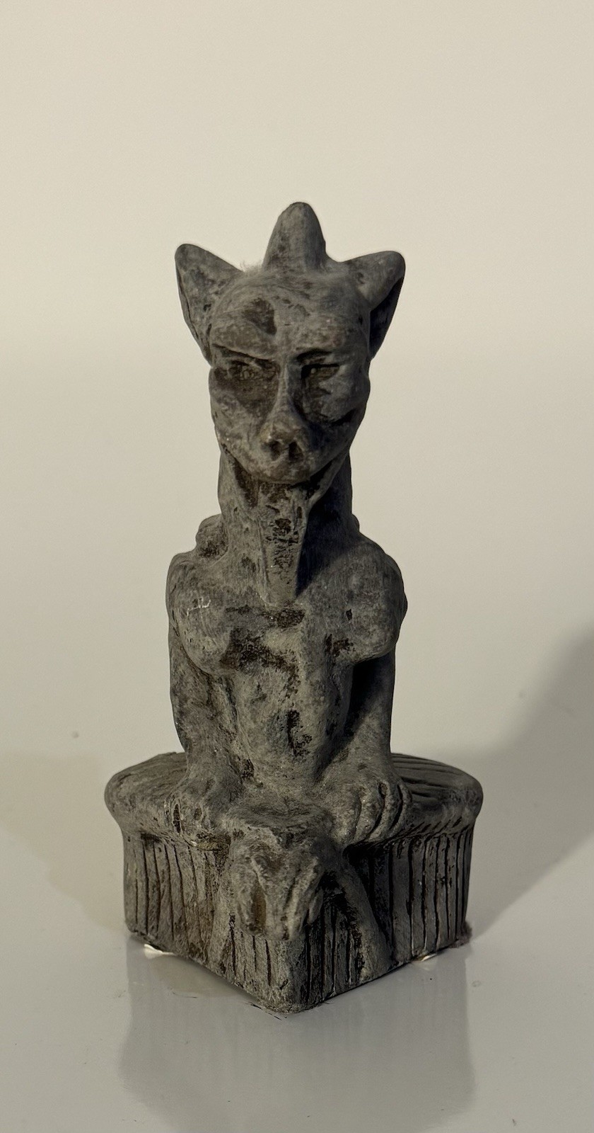 Perching Gargoyle Statue Figure Carved From Cathedral Of Notre Dame Paris gallery