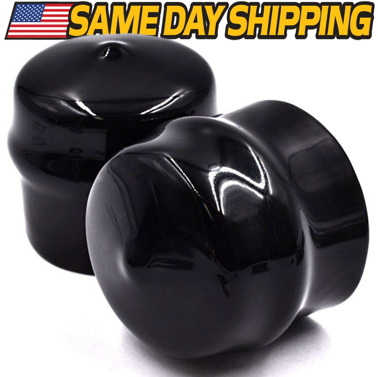 (2 Pack) Wheel Axle Hub Caps fits Husqvarna Poulan AYP 104757X428, 104757 gallery