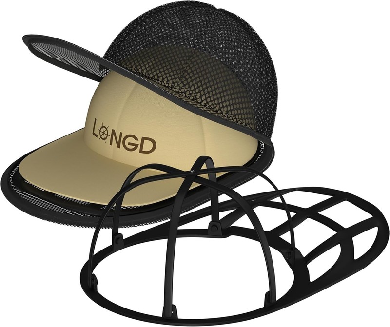 Hat Washer for Baseball Caps Sturdy Cleaning Protector with Frame Cage Laundry gallery