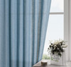Linen Blue Extra Long Curtains 52 in x 108 " 2 Panels Back Tab Light Filtering gallery