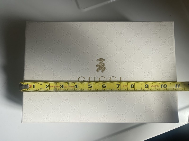 Authentic Gucci Kids Empty Storage Gift Box (Box Only) Shoes 11x7.25x4.25” gallery