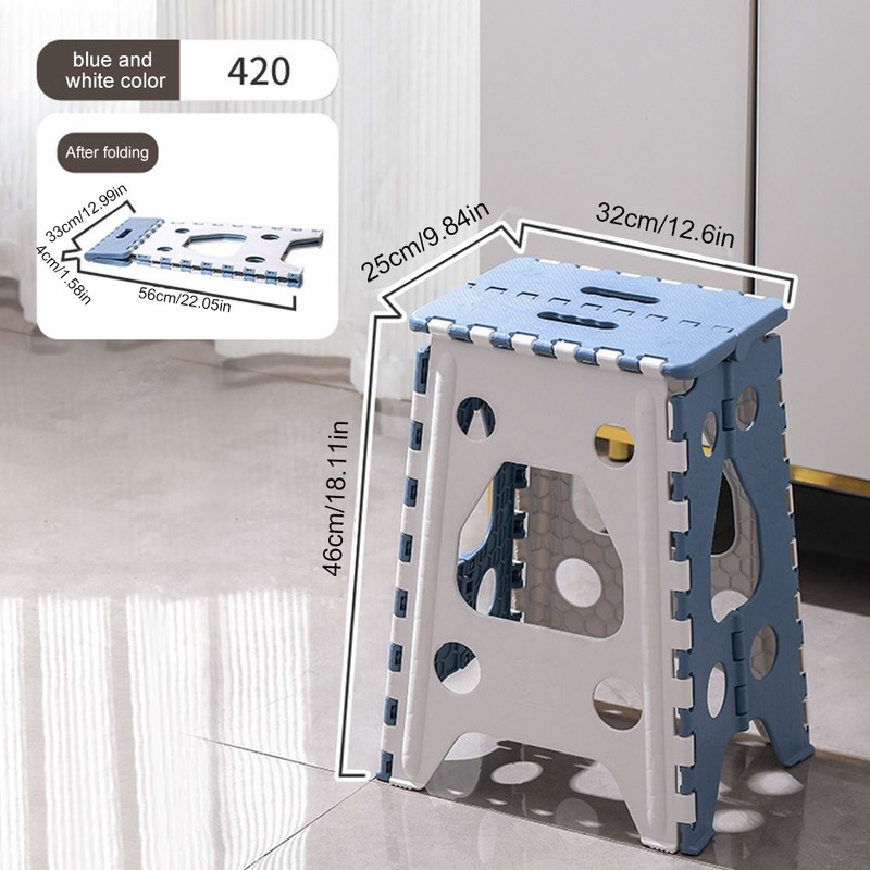 18 Inch Folding Step Stool 400 LBS Capacity Heavy Duty Step Stool gallery