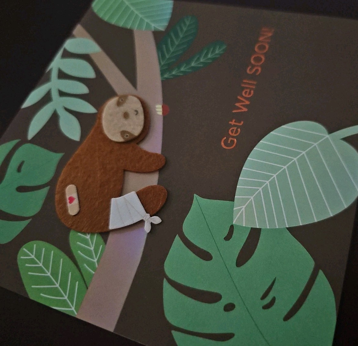 Papyrus Get Well Soon Card With Sloth gallery