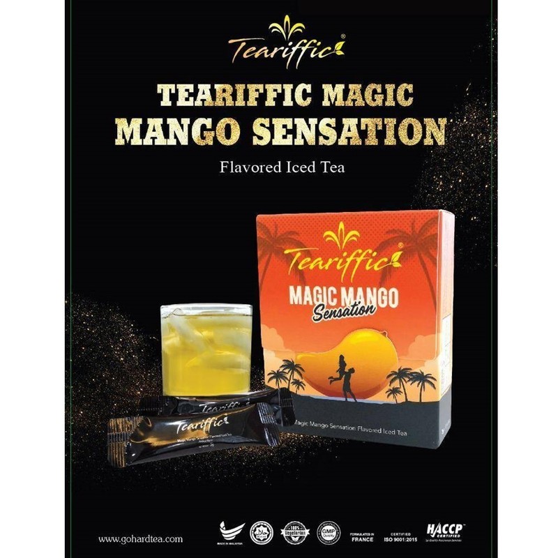 Teariffic Magic Mango Sensation Men Herb Energy Coffee Tea (12 Sachets) gallery