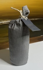 Restoration Hardware Stonewashed Belgian Flax Linen KING LOUNGER Sham Graphite