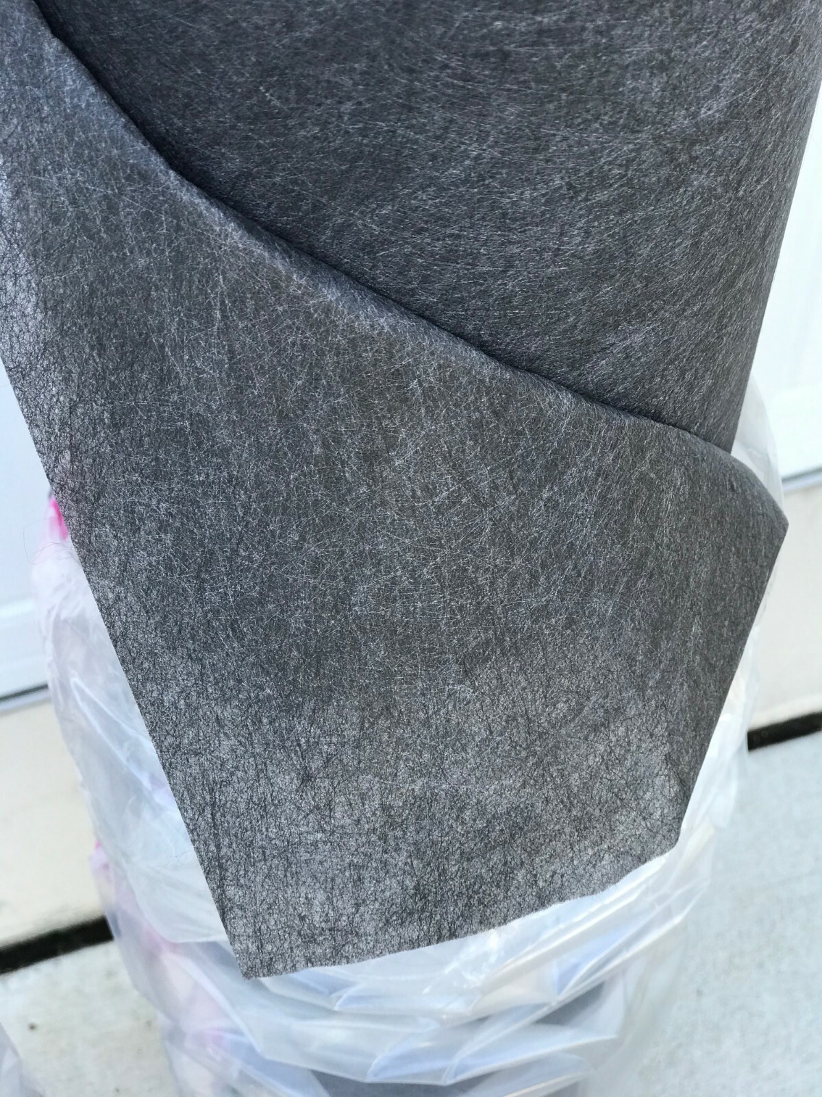 THREE ROLLS 3' x 300' HIGH QUALITY DARK GRAY/BLACK LANDSCPE WEED FABRIC gallery