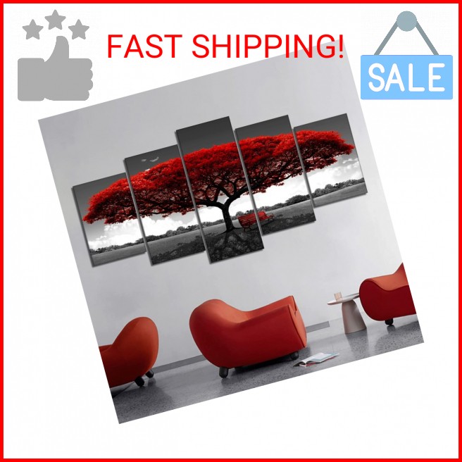 THE PERFECT PART 5Pcs Canvas Print Paintings Landscape Pictures Wall Art Modern gallery
