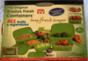 Gourmet Trends Always Fresh Containers 10pc Airtight Green Plastic Set 00913 gallery