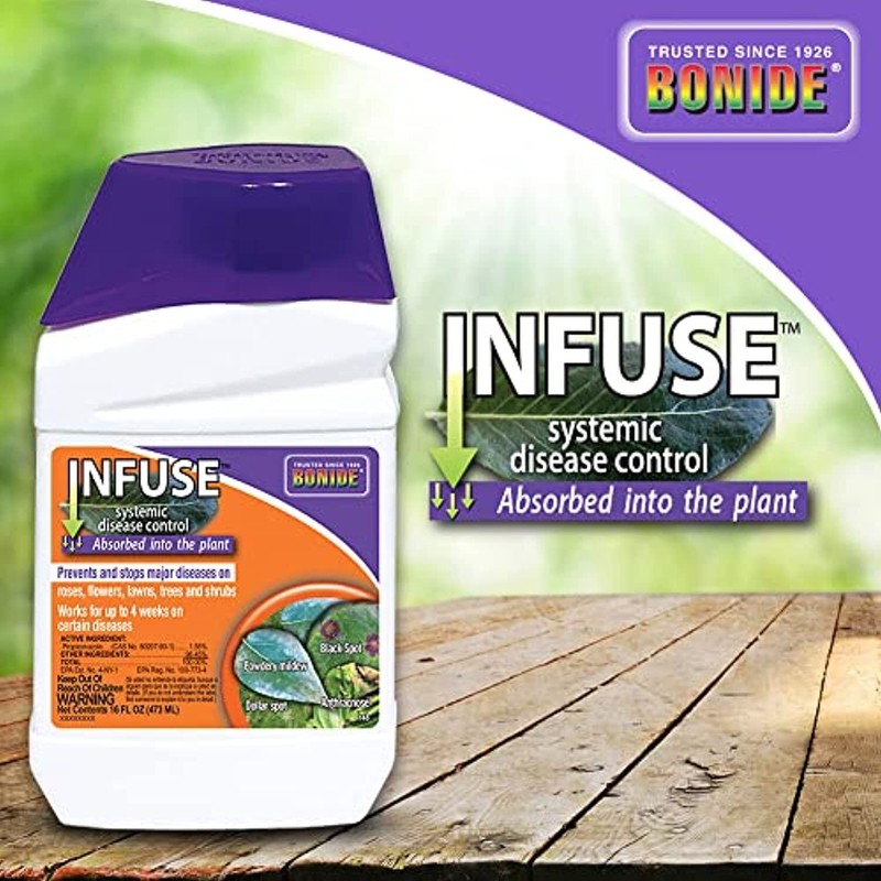 Bonide 148 Infuse Systemic Disease Control Fungicide Concentrate, 16 oz, gallery