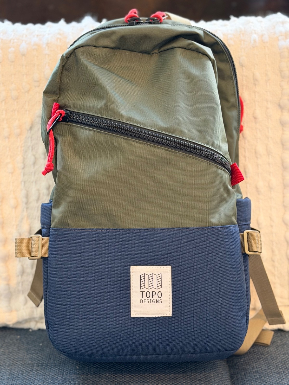 Topo Designs Backpack + Hidden Woodsmen Admin Pouch & Patch | Premium EDC Advent 2