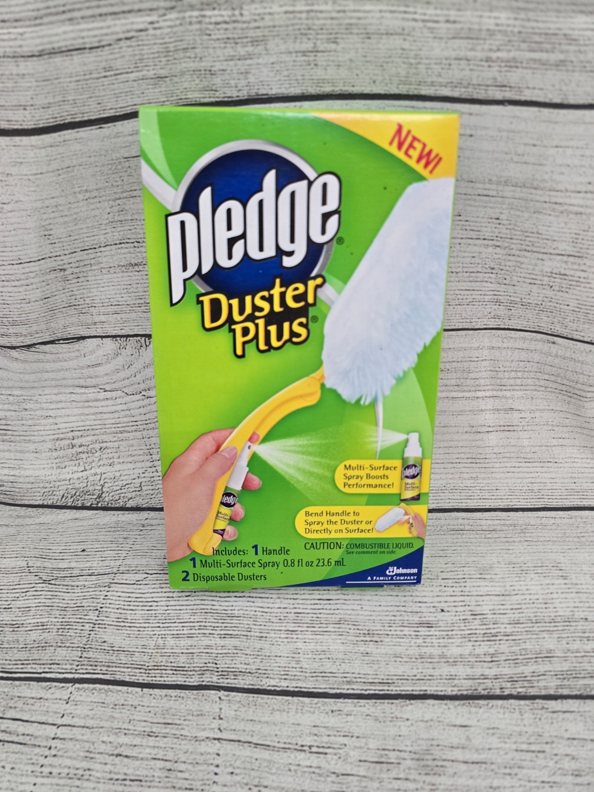 Pledge Duster 1 Handle 1 Multi-Surface Spray 2 Disposable Dusters NEW 2006 gallery