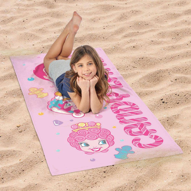 Candyland Candy Heads Microfiber Beach Towel 30X60 Inches gallery