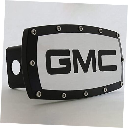 Elite Automotive Products, Inc.Black Trim Billet Hitch Cover for GMC (Black) gallery