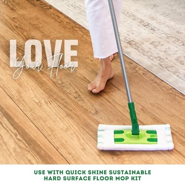 Quick Shine 27 oz. Floor Finish Protects Hardwood Tile Laminate Vinyl & Stone gallery