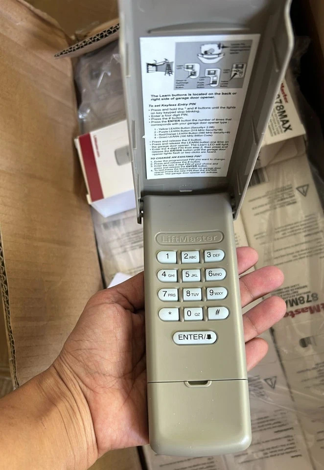 LiftMaster 878MAX Garage Door Keypad Wireless and Keyless Entry System gallery