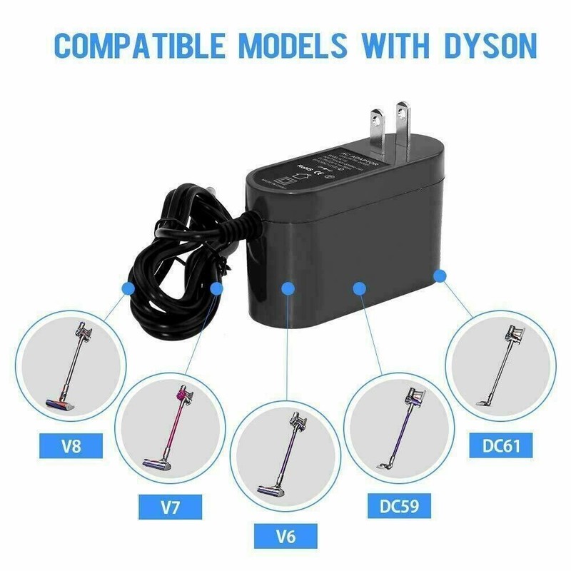 100% New High Quality Replacement AC Charger for Dyson V6 V7 V8 21.6V DC59 DC61 gallery