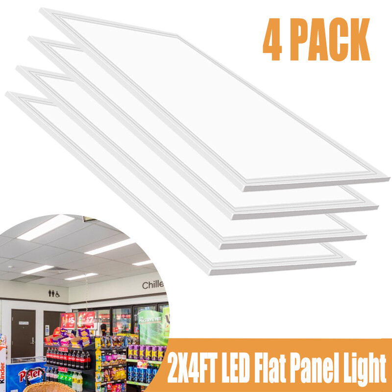 24" x 48" Flat Panel LED Ceiling Fixture, 2X4 FT LED Panel Light 75W 8400 Lumens gallery