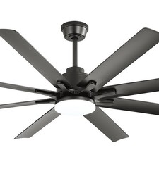 Sofucor 66″ Smart Ceiling Fans with Lights,Indoor/Outdoor Ceiling Fan with Light
