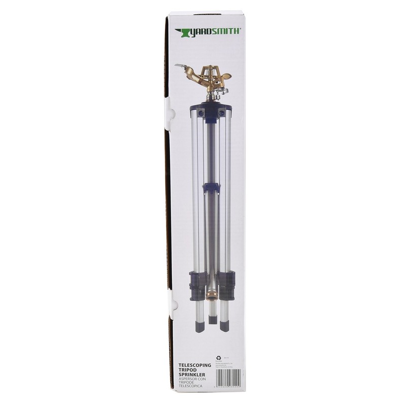 Tripod Sprinkler Telescoping YARDSMITH 622537 48 Inches Tall Fully Extended NEW gallery