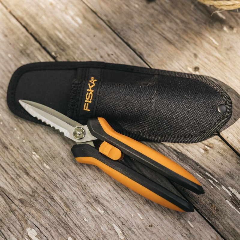 Fiskars Pruning Shears for Gardening, Multipurpose 8" Garden Shears with Sheath gallery