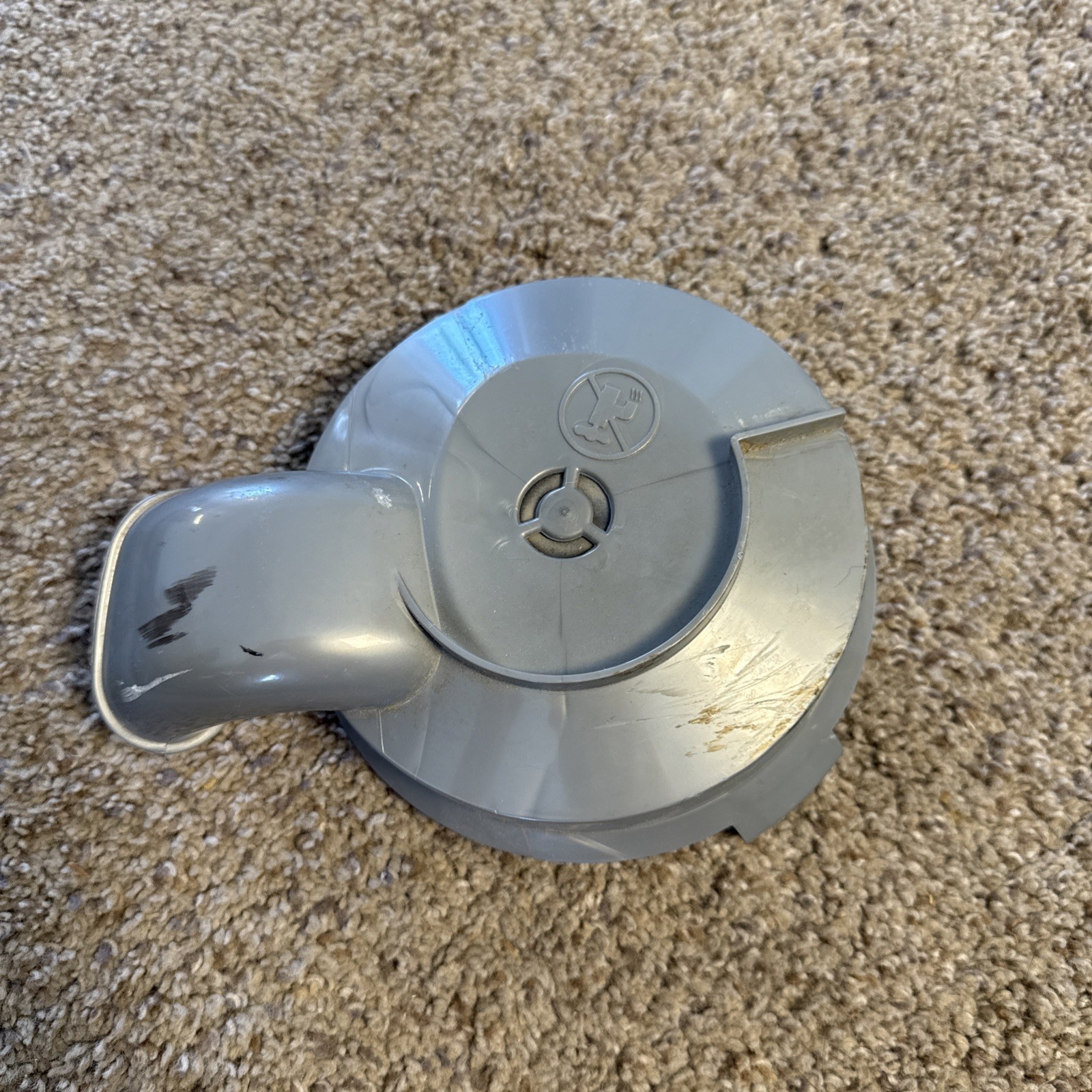 Dyson DC07 DC14 Hepa Filter Cover Gray Original OEM Replacement Part gallery