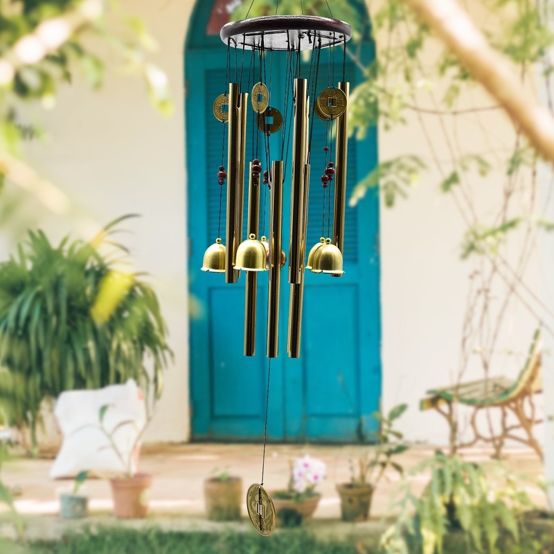 2PCS 36inch 18 Tubes Windchime Chapel Bells Wind Chimes Door Hanging Home Decor gallery