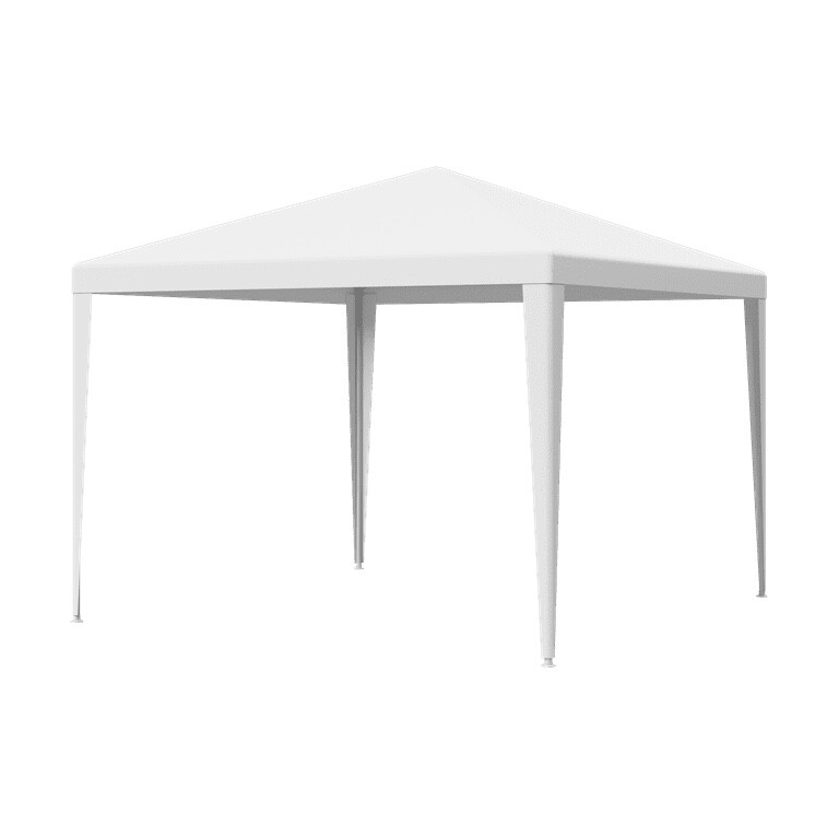 ZENY 10 X 10' Gazebo Canopy Wedding Party Tent W/ 4 Removable Sidewalls, White gallery