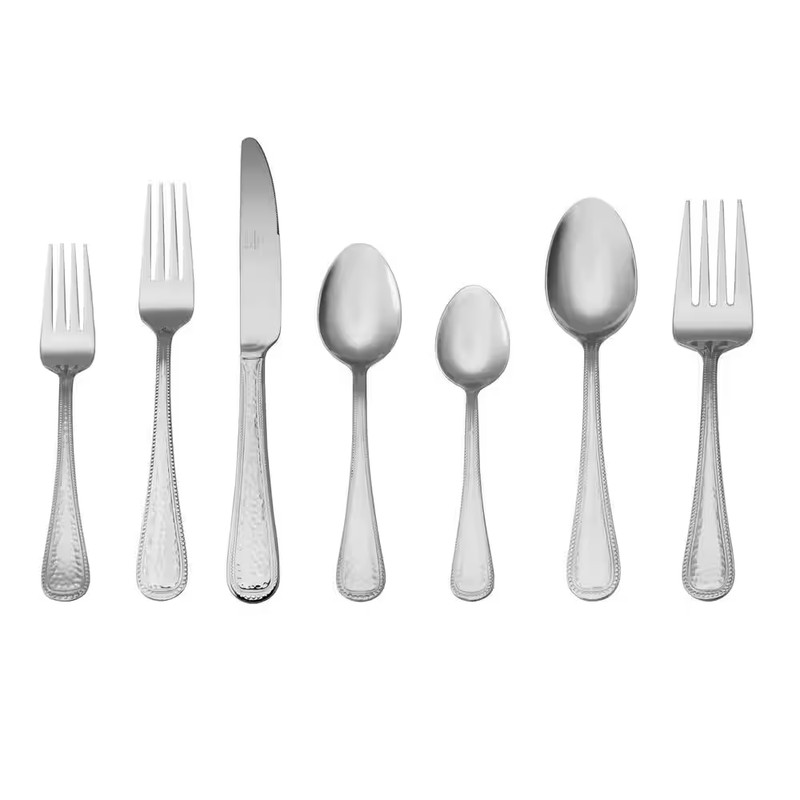 Halston 42-Piece Flatware Set, Stainless Steel, 18/0 (Service for 8) gallery