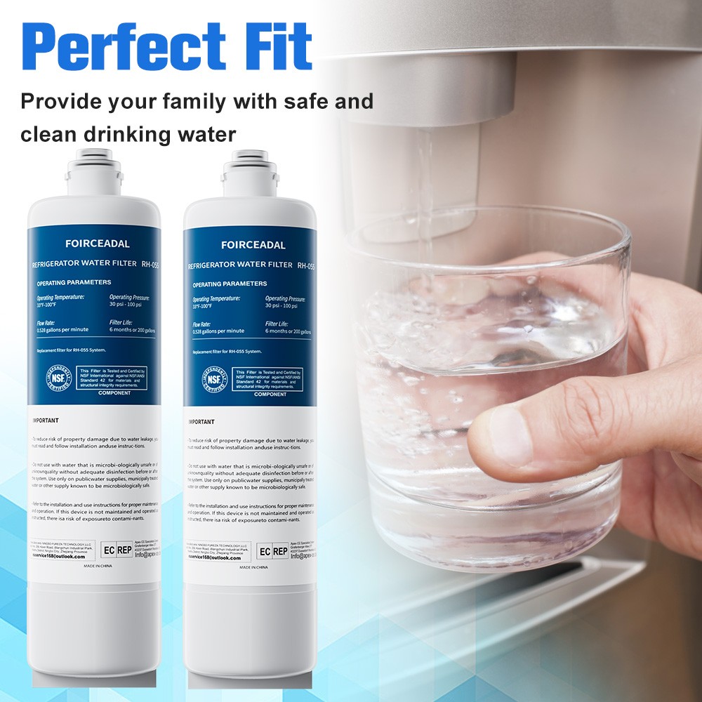 4-2X For Bosch Ultra Clarity Pro BORPLFTR55 Refrigerator Water Filter BORPLFTR50 gallery