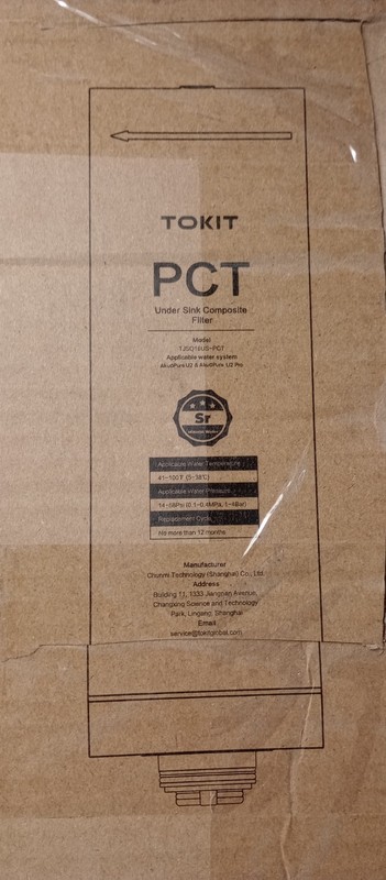 TOKIT PCT Replacement Filter for U2&U2 Pro, NSF/ANSI 58 Certified, Open box gallery