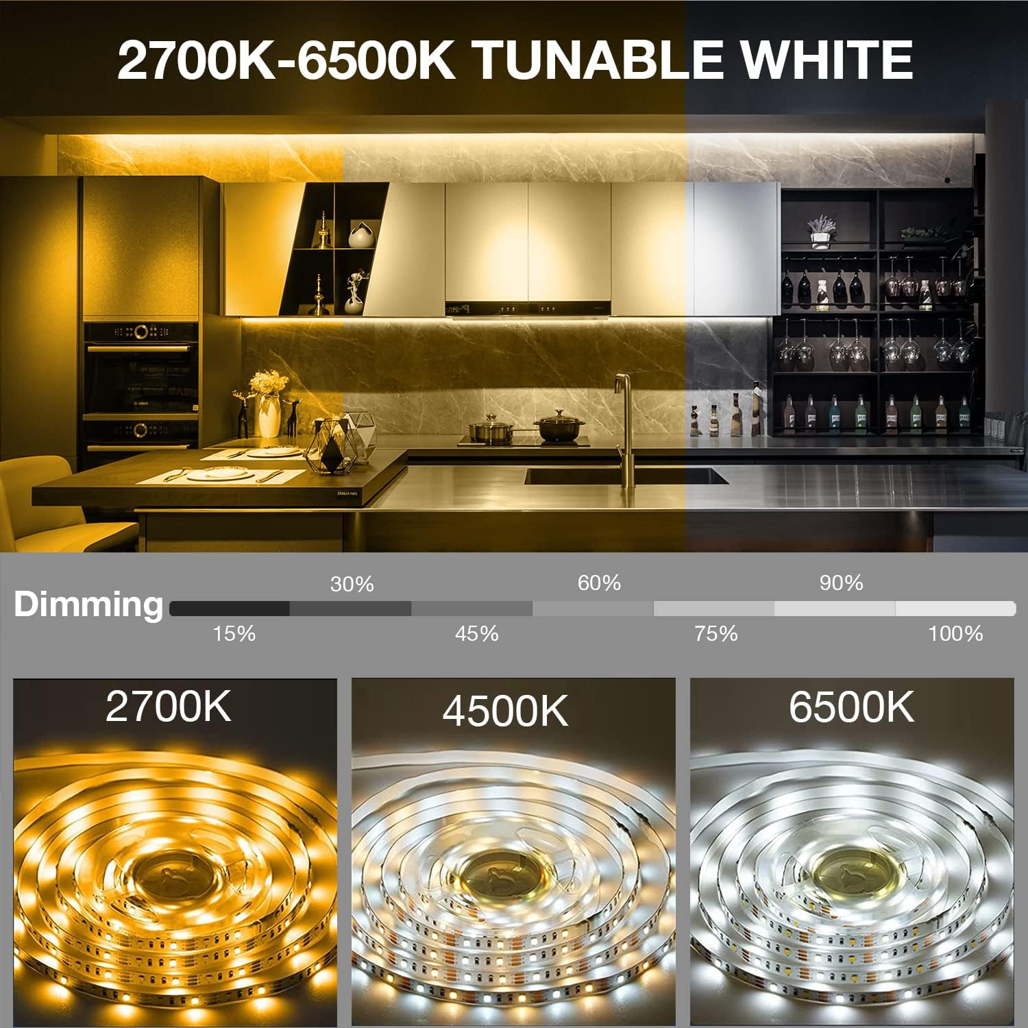 Led under Cabinet Lighting Kit Flexible Led Strip Light under Counter Lights gallery
