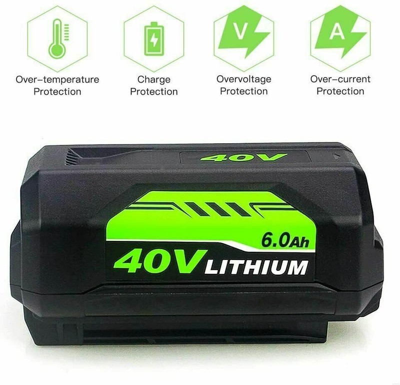 40V 6.0Ah Max Battery For Ryobi 40 Volt Lithium-ion OP4050 OP40602 High Capacity gallery