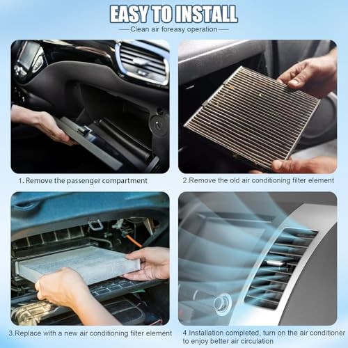 Comb Engine Cabin Air Filter for Dodge Charger 2023 size for Charger(2023-2011) gallery
