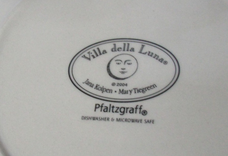 Pfaltzgraff Villa Della Luna 8" Lunch Salad Plates Set of 4 gallery
