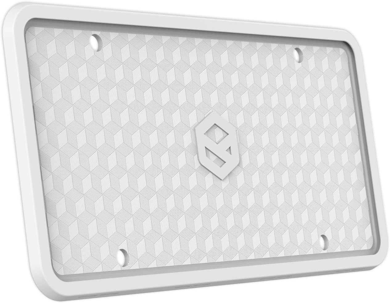 Silicone License Plate Frame Premium Rust-Proof, Rattle-Proof, Weather-Proof Lic gallery