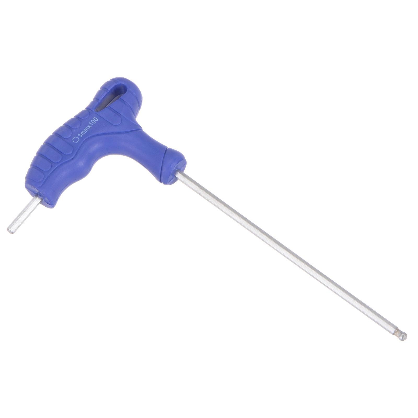 3mm Ball End Hex Key T-Handle Wrench Spanner, Metric CR-V Steel gallery
