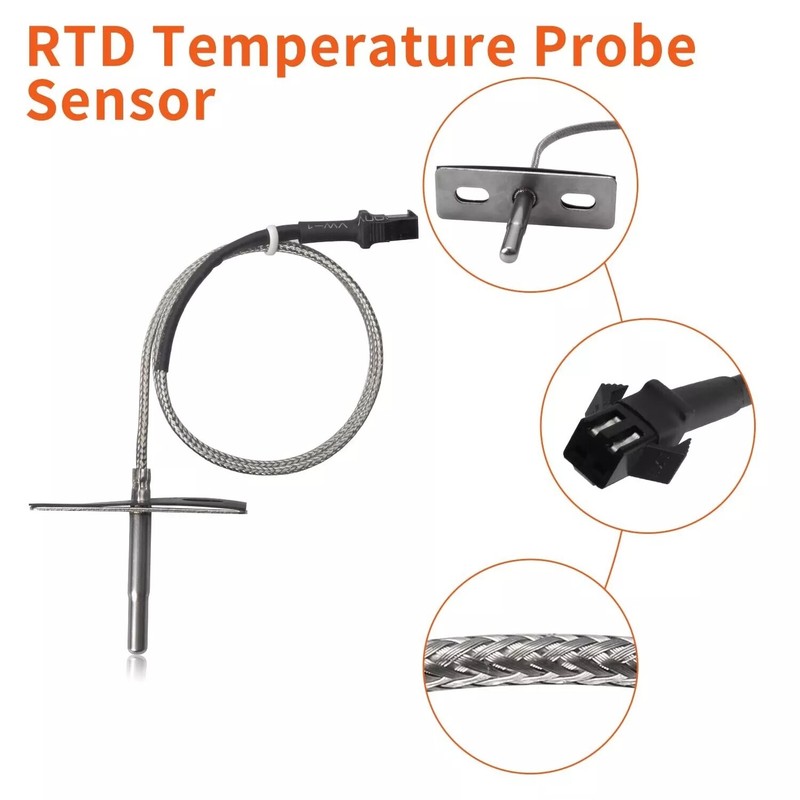 RTD Temp Probe Replacement for Pit Boss Smokers&Grills,RTD Meat Probe Senso USA gallery