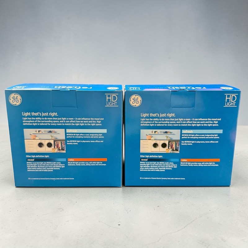 GE LED Refresh HD Light BR30 Floodlight Medium Base Bulbs - 4 Bulbs gallery