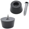 60pcs Round Rubber Feet Bumpers, 3/4" (19mm) W x 7/16" (11mm) H, Non-Slip Cut... gallery