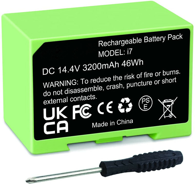 3200mAh i4 Battery for iRobot Roomba i4+ 4552 i4 4150 4550 Robot Vacuum Battery gallery