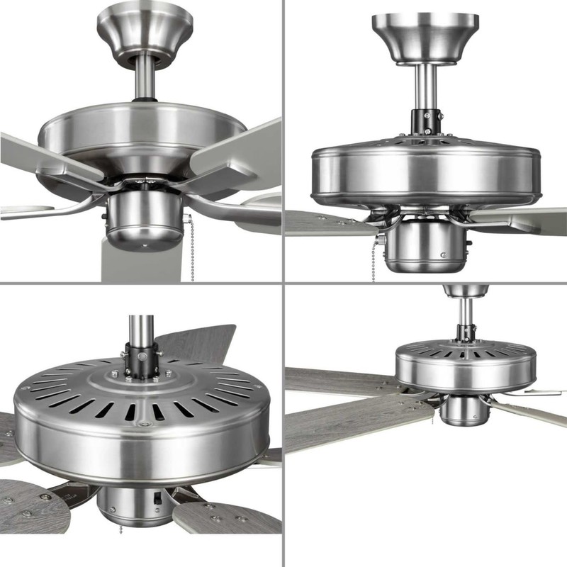 Progress Lighting P250084 AirPro E-Star 52" 5 Blade Indoor - Black gallery