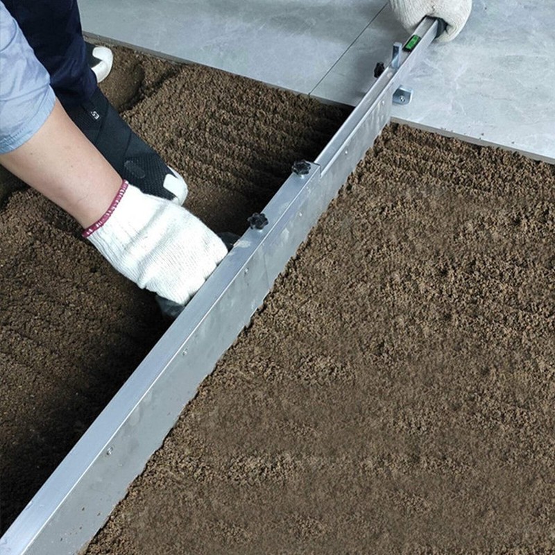 Thicken Tile Flat Sand Tool Collapsible Floor Ash Leveling Paving Tool Artifact gallery