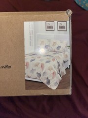 Tree Organic King 2000 Thread Count Cotton Sheet Set, Botanical, Breathable