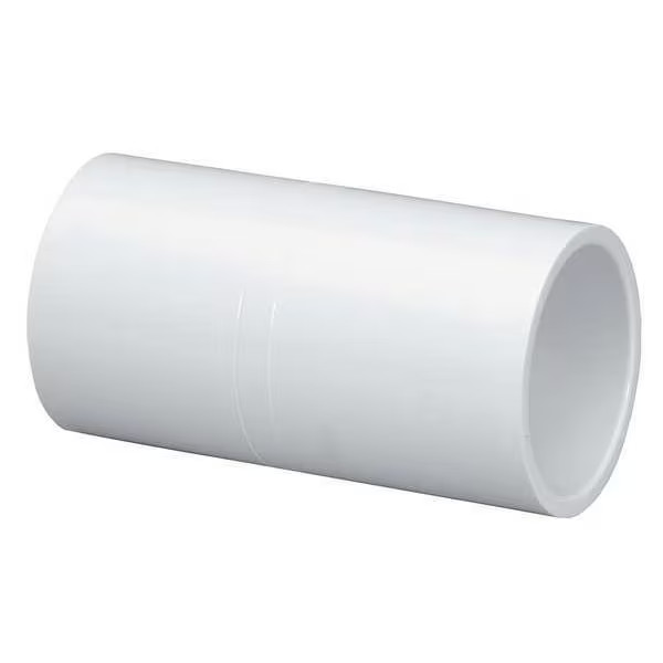 Manufacturer Varies PVC Deep Socket Coupling, Socket x Socket, 1-1/2 in Pipe gallery
