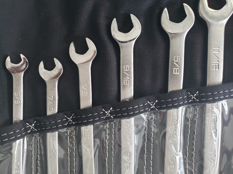 Wright Tool 12 Point Combination Wrench Set 11 Piece SAE 711 WRIGHTGRIP SatinNEW gallery