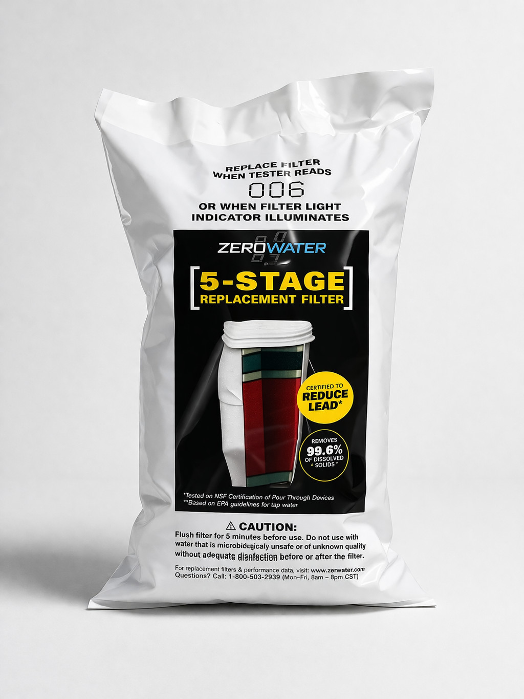 NEW 2 Pack Zero Water 5 Stage Advanced Filtration Replacement Water Filter gallery